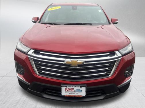 Radiant Red 2023 Chevrolet Traverse LT Leather