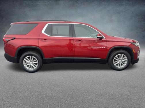 Radiant Red 2023 Chevrolet Traverse LT Leather