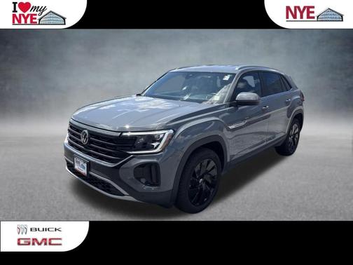 Pure Gray 2024 Volkswagen Atlas Cross Sport 2.0T SE w/Technology