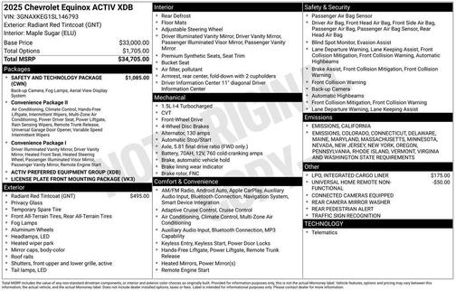 2025 Chevrolet Equinox ACTIV