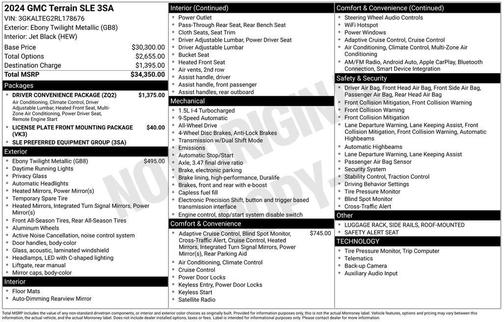 2024 GMC Terrain SLE