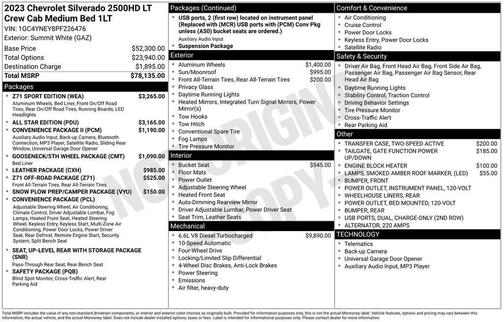2023 Chevrolet Silverado 2500 LT