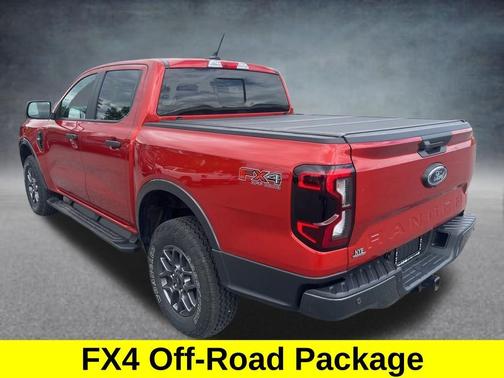 Hot Pepper Red Metallic Tinted Clearcoat 2024 Ford Ranger XLT