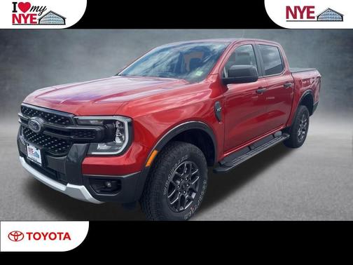 Hot Pepper Red Metallic Tinted Clearcoat 2024 Ford Ranger XLT
