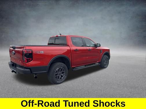 Hot Pepper Red Metallic Tinted Clearcoat 2024 Ford Ranger XLT