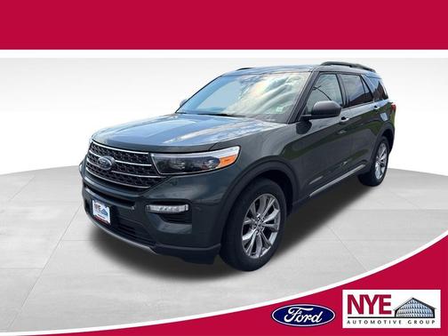 Green Metallic 2023 Ford Explorer XLT