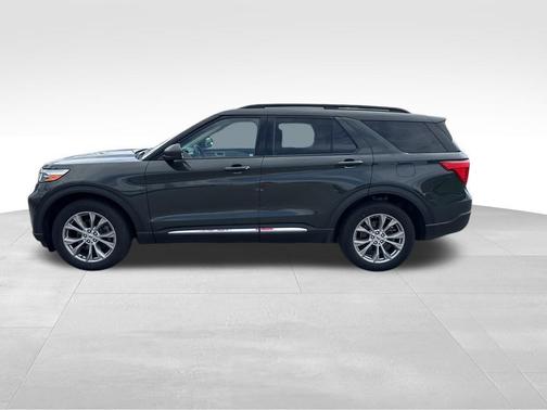 Green Metallic 2023 Ford Explorer XLT