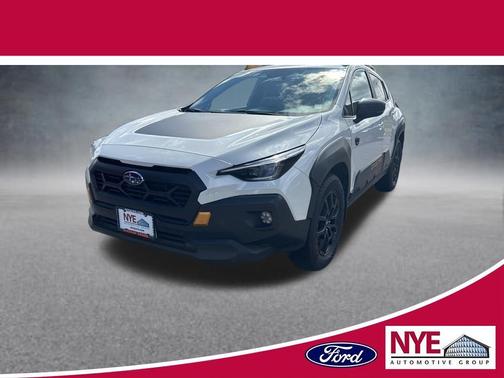 Crystal White Pearl 2024 Subaru Crosstrek Wilderness