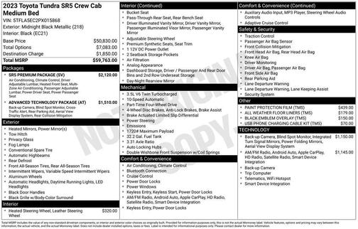 2023 Toyota Tundra SR5