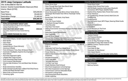 2019 Jeep Compass Latitude