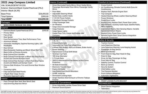 2022 Jeep Compass Limited