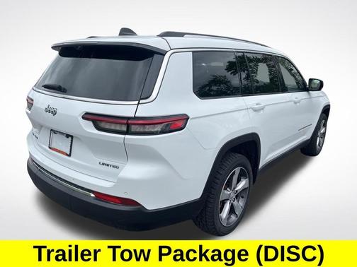 Bright White Clearcoat 2021 Jeep Grand Cherokee L Limited