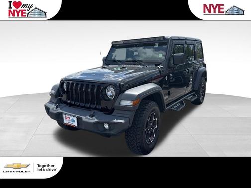 Black Clearcoat 2021 Jeep Wrangler Unlimited Sport