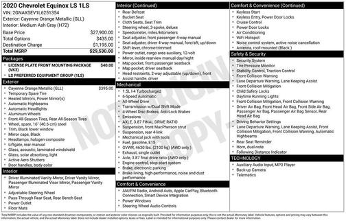 2020 Chevrolet Equinox LS