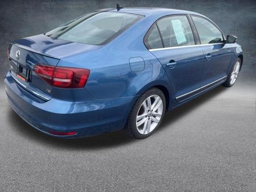 Silk Blue Metallic 2017 Volkswagen Jetta 1.8T SEL