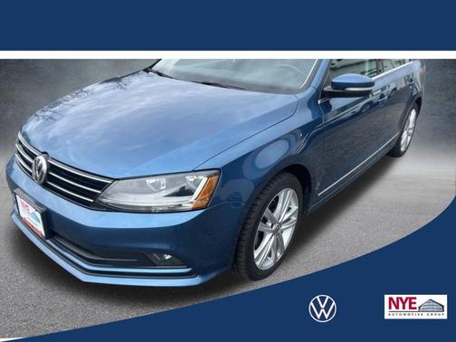 Silk Blue Metallic 2017 Volkswagen Jetta 1.8T SEL