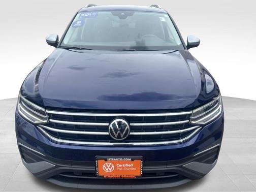 Atlantic Blue 2024 Volkswagen Tiguan 2.0T Wolfsburg Edition
