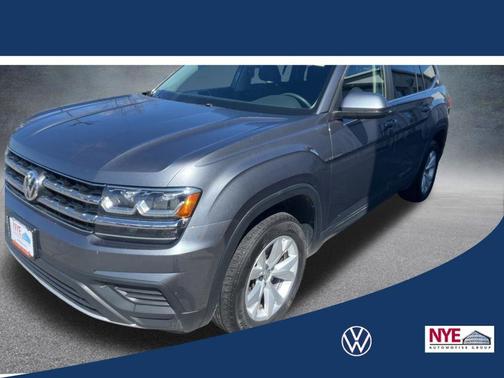 Platinum Gray Metallic 2019 Volkswagen Atlas 3.6L S