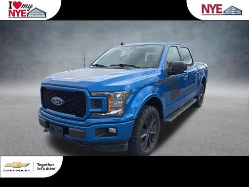 Blue Metallic 2019 Ford F-150 XLT