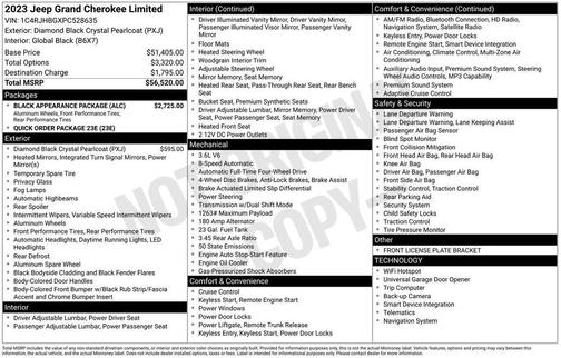 2023 Jeep Grand Cherokee Limited