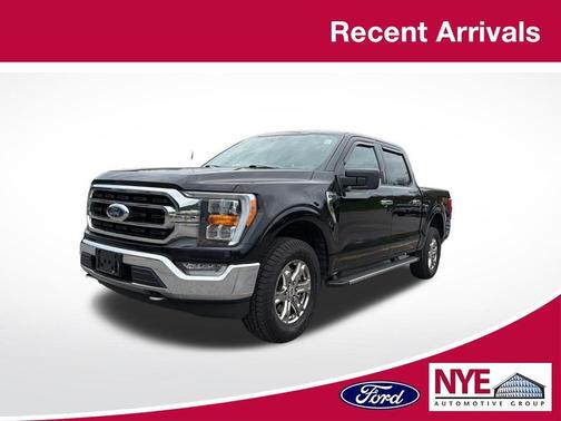 Black Metallic 2021 Ford F-150 XLT