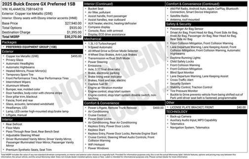 2025 Buick Encore GX Preferred