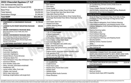 2022 Chevrolet Equinox 1LT