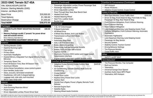2023 GMC Terrain SLT