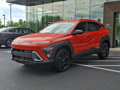 Orange Pearl 2026 Hyundai KONA SEL Sport