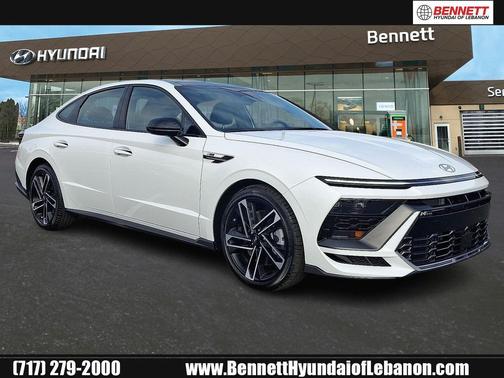 Serenity White 2026 Hyundai SONATA N Line