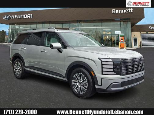 Typhoon Silver Metallic 2026 Hyundai Palisade Hybrid SEL Premium 7P