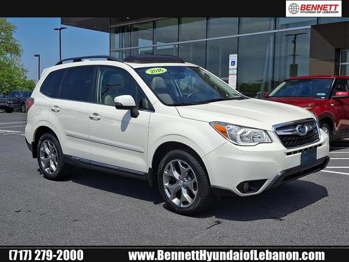 Crystal White Pearl - WHC 2016 Subaru Forester 2.5i Touring