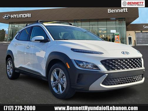 Lunar White 2023 Hyundai KONA SEL