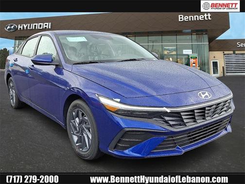 2025 Hyundai ELANTRA HEV Blue