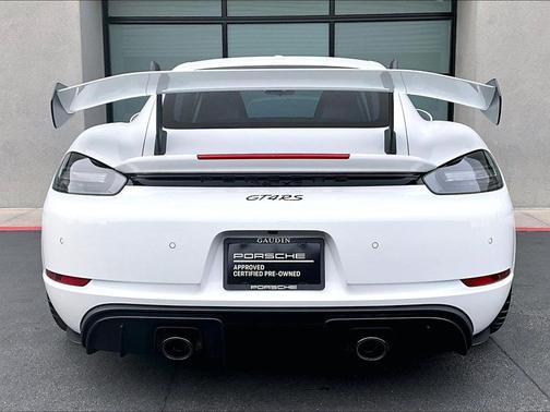 White 2024 Porsche 718 Cayman GT4 RS