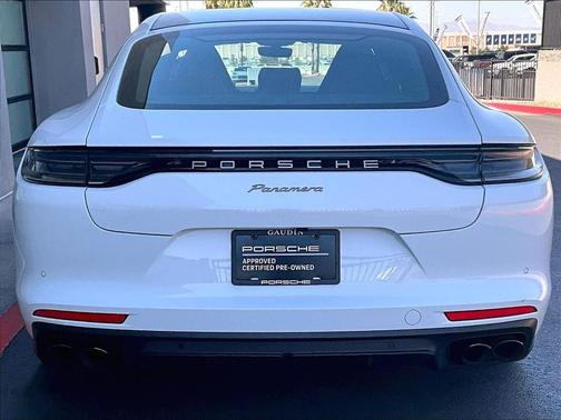 White 2023 Porsche Panamera Platinum Edition