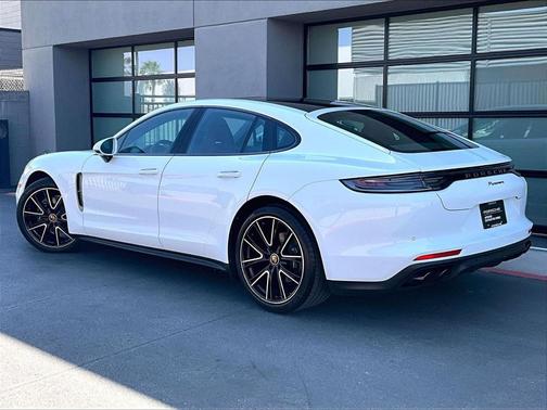 White 2023 Porsche Panamera Platinum Edition