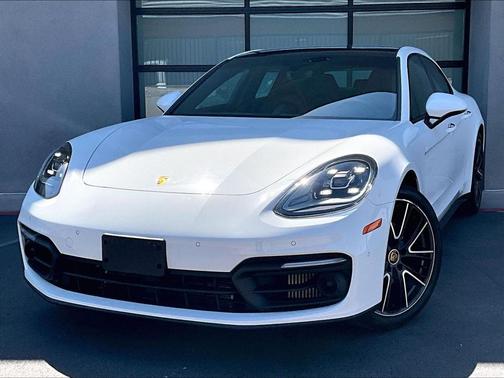 White 2023 Porsche Panamera Platinum Edition