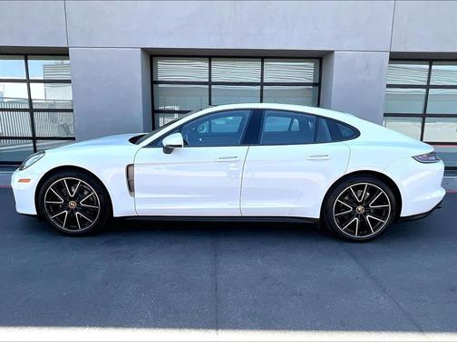 White 2023 Porsche Panamera Platinum Edition