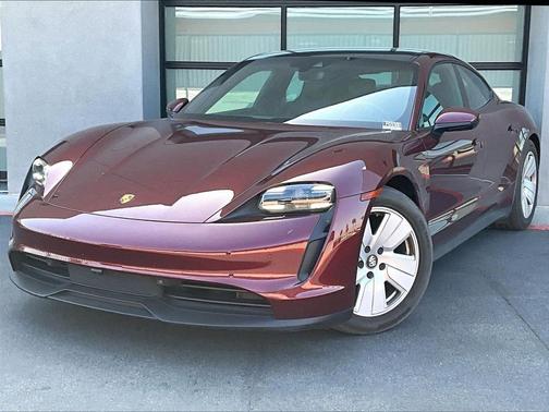 Cherry Metallic 2021 Porsche Taycan Base