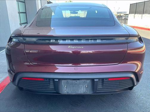 Cherry Metallic 2021 Porsche Taycan Base