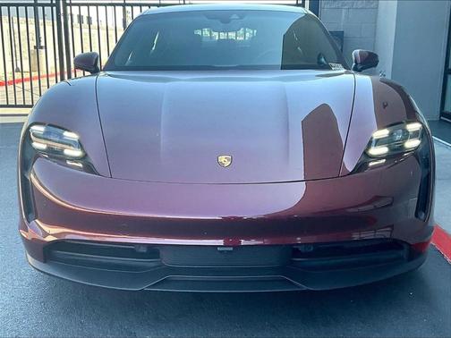 Cherry Metallic 2021 Porsche Taycan Base