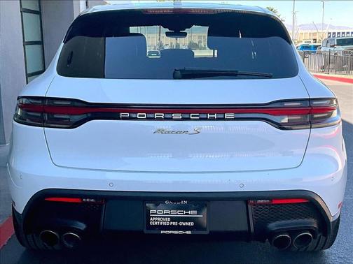 White 2022 Porsche Macan S