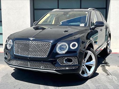 Black 2017 Bentley Bentayga W12