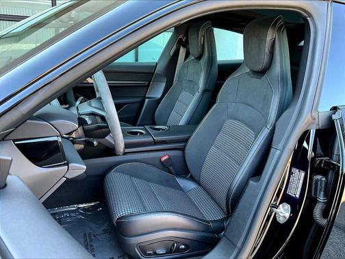 Black 2025 Porsche Taycan Base