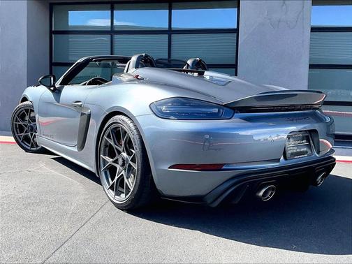 Gray Metallic 2024 Porsche 718 Spyder RS