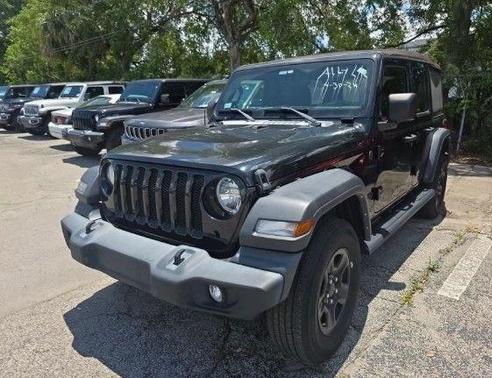 Black Clearcoat 2022 Jeep Wrangler Unlimited Sport