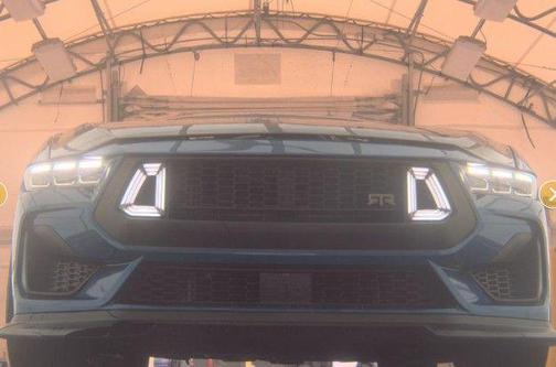 Atlas Blue Metallic 2024 Ford Mustang GT