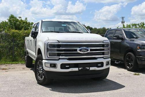 Star White Metallic Tri-Coat 2024 Ford F-250 Limited