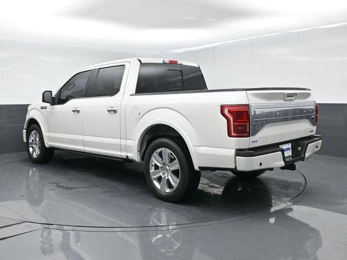 White Platinum Clearcoat Metallic 2015 Ford F-150 Platinum
